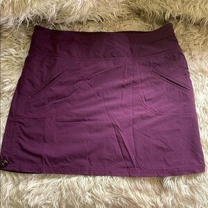 Athleta Purple Mini Skirt for Casual Wear